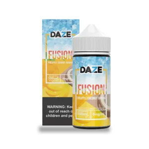 7 Daze Fusion Pineapple Coconut Banana CHILLED Vape e-Liquid 100mL