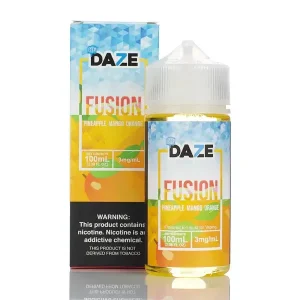 7 Daze Fusion Pineapple Mango Orange CHILLED Vape e-Liquid 100mL