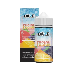 7 Daze Fusion Strawberry Blackberry Lemon CHILLED 100mL