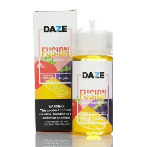 7 Daze Fusion Strawberry Blackberry Lemon Vape e-Liquid 100mL