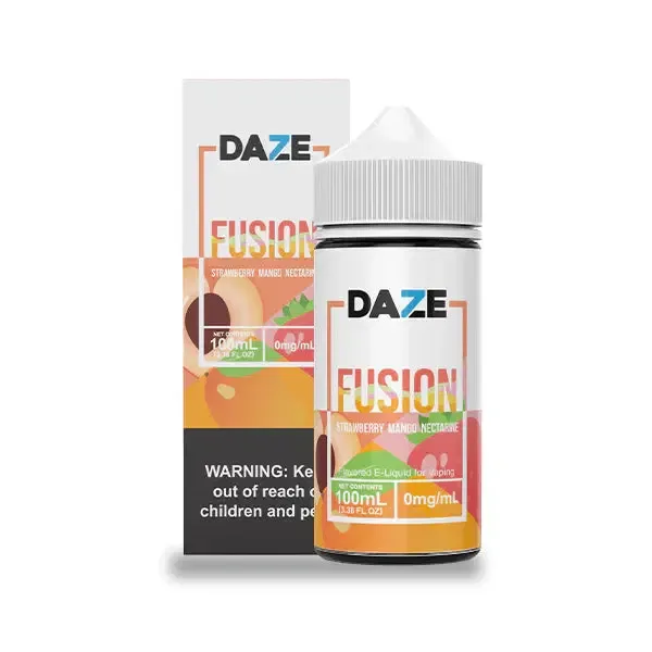 7 Daze Fusion Strawberry Mango Nectarine Vape e-Liquid 100mL