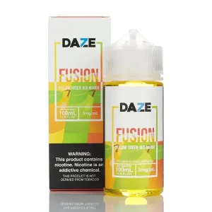 7 Daze Fusion Yellow Green Red Mango Vape e-Liquid 100mL