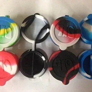 710 Silicone Dual Compartment Dab Container