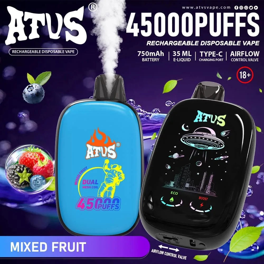 ATVS 45000 Sigaretten Puff Disposable Vape Puff Nicotine Free Vape E-Sigaret Kopen - Image 2