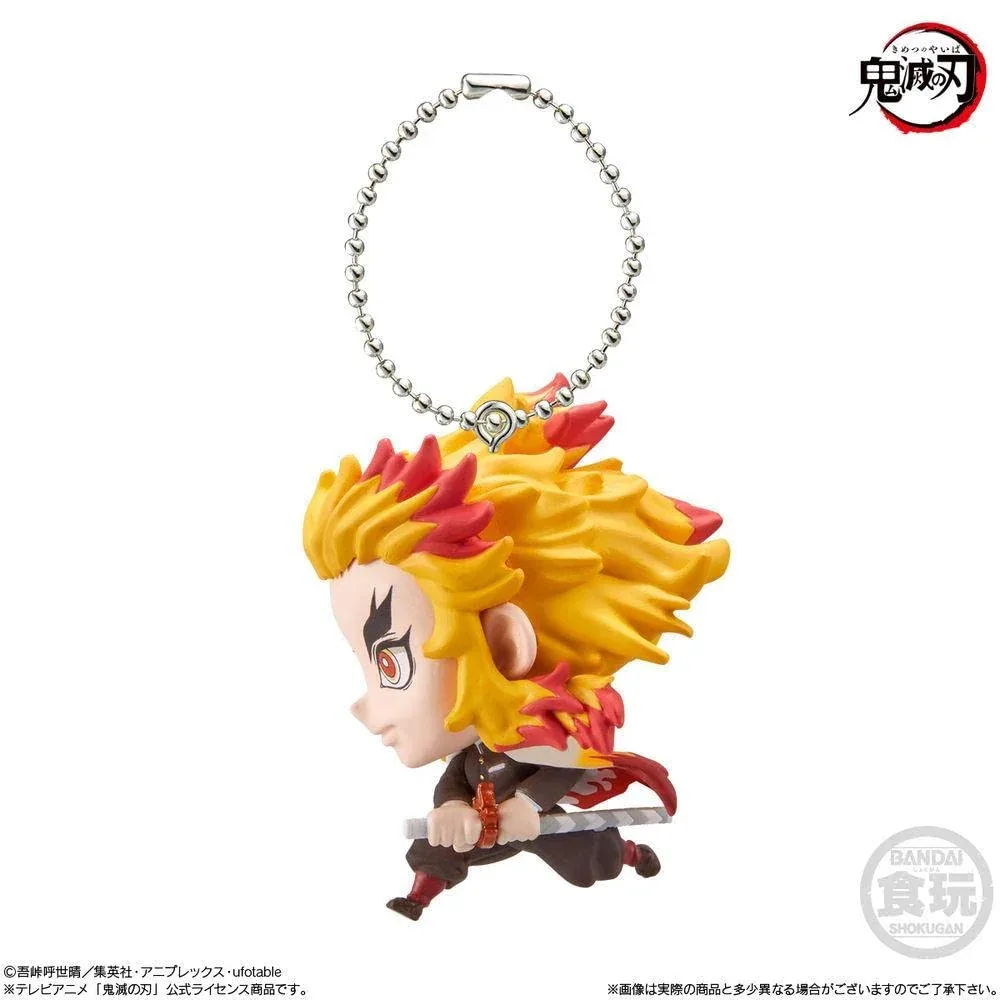 BANDAI CANDY Demon Slayer: Kimetsu No Yaiba Deforme Mascot 4 10Pack Box - Image 2
