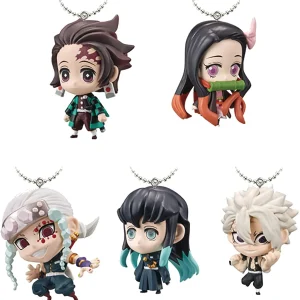 BANDAI CANDY Demon Slayer: Kimetsu No Yaiba Deformed Style Mascot 3 10Pcs Box Candy Toy
