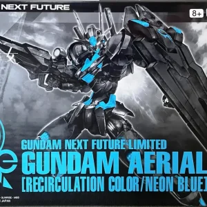 Bandai Gundam Aerial Neon Blue 1/144 Model Kit Limited Edition