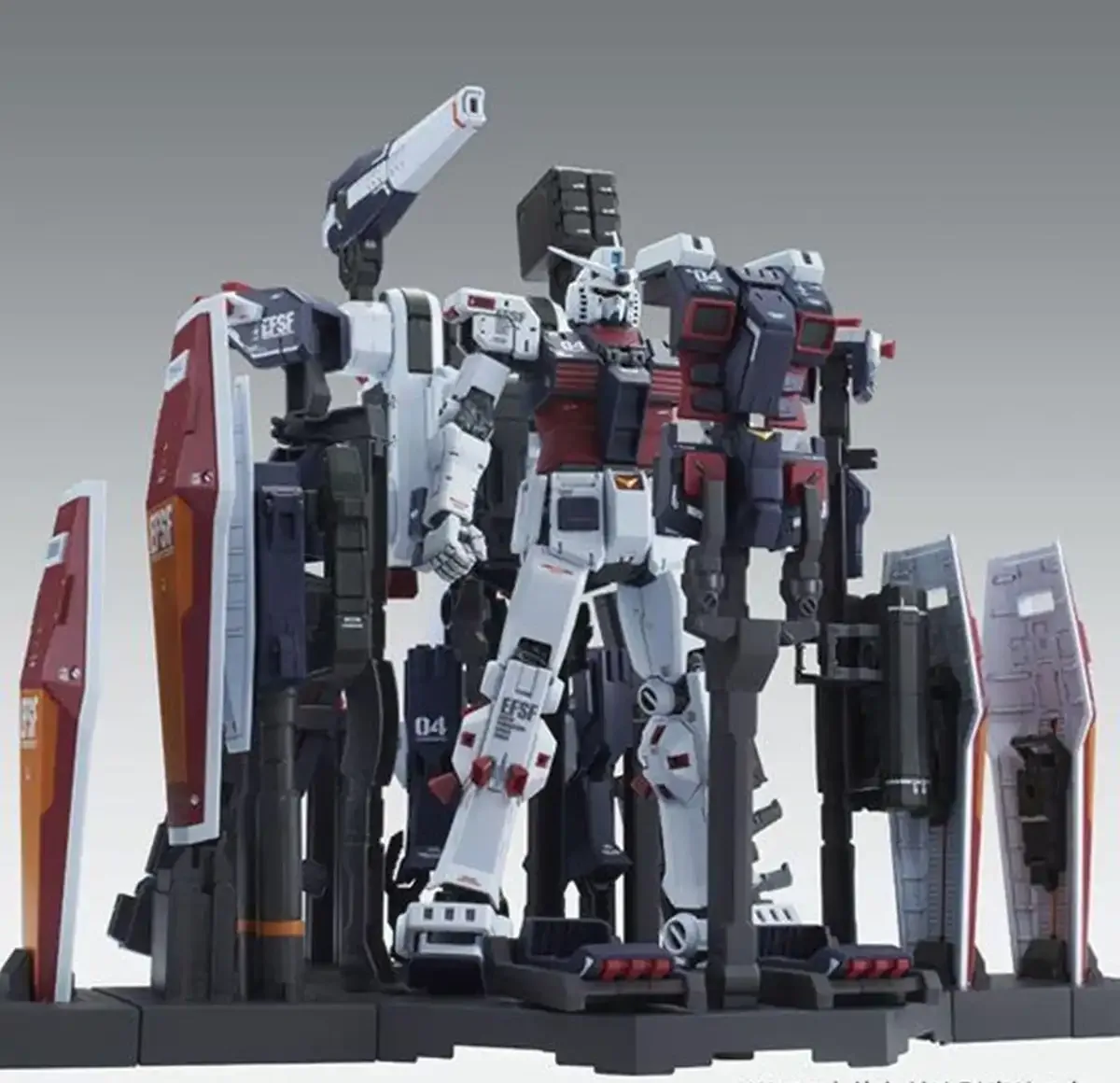 Bandai MG 1/100 Weapon Armor Hanger for Full Armor Gundam Ver.Ka Model Kit