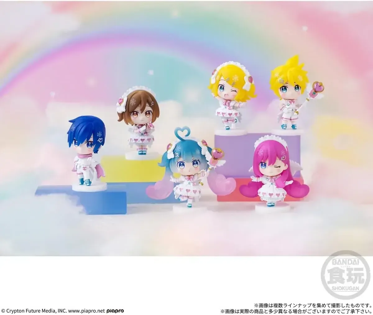 Bandai Snow Miku 2027 Candy Figure Collection 8-Piece Box Set - Image 2