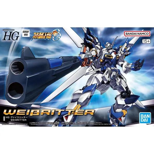 Bandai Spirits HG Weissritter Model Pre-Colored Plastic Kit Super Robot Wars