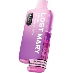 Blackcurrant apple Lost Mary BM6000 pod vape kit 12ml
