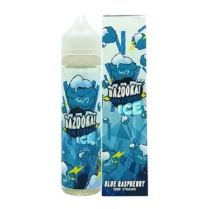 Blue Raspberry Candy Ice By Bazooka Sour Straws 60ML