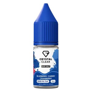 Blueberry Cherry Cranberry Nic Salt by Crystal Clear Bar Salts