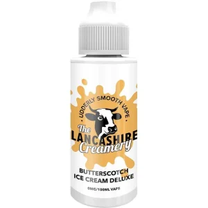 Butterscotch ice cream deluxe The Lancashire Creamery e-liquid 100ml