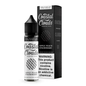 Coastal Clouds Apple Peach Strawberry Vape e-Liquid 60mL
