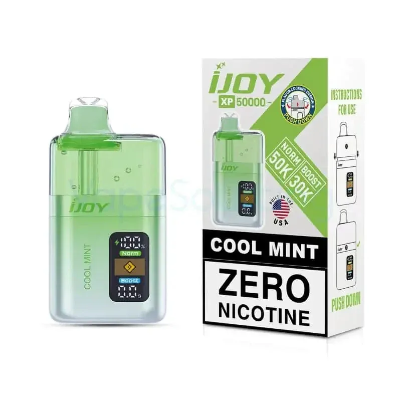 Cool Mint - iJoy XP50000 Zero Nicotine Disposable Vape