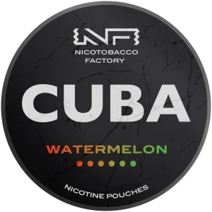 Cuba Black Line Watermelon Nicotine Pouches 43mg (5 Pack)