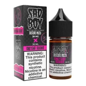 Custard Cookie Salt E-Liquid by SadBoy Tear Drops 30ML