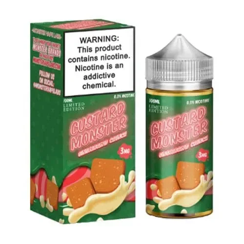Custard Gingerbread Crunch By Custard Monster 100ML