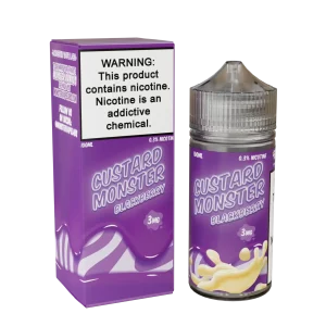 Custard Monster – Blackberry – 100ML E-Liquid