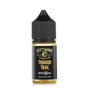 CUTTWOOD Salt – Gold Series – Tobacco Trail – 30ML E-Liquid
