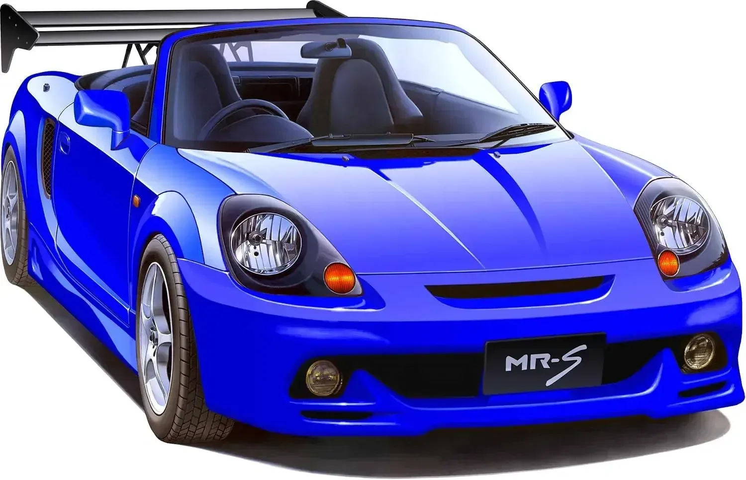 Fujimi Toyota MR-S GT W-wing 1/24 Plastic Model Kit - Boxed Set