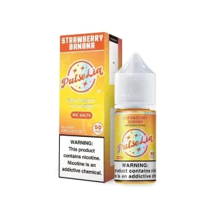 Geek Bar Pulse Liq Nic Salt – Strawberry Banana – 30ML E-Liquid