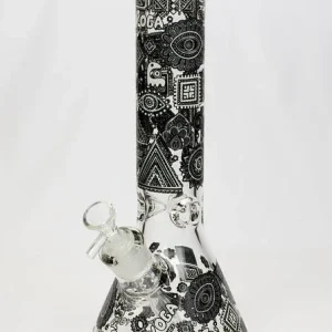 Glow In The Dark 14" 7mm Glass Bong