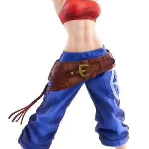 Goldenhead Plus Fighting Girls Blue Mary Figure | KOF XV 257mm