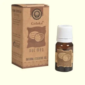 Goloka - Nutmeg Natural & Undiluted Essential Oil 10ml