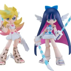 Good Smile Company Figma Panty & Stocking Angel Figure Set 4.7in