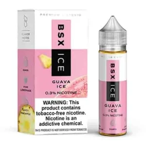 Guava Ice by Glas Basix Tobacco Free Nicotine Series 60ML