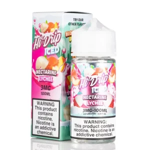 Hi-Drip Series Nectarine Lychee CHILLED Vape e-Liquid 100mL