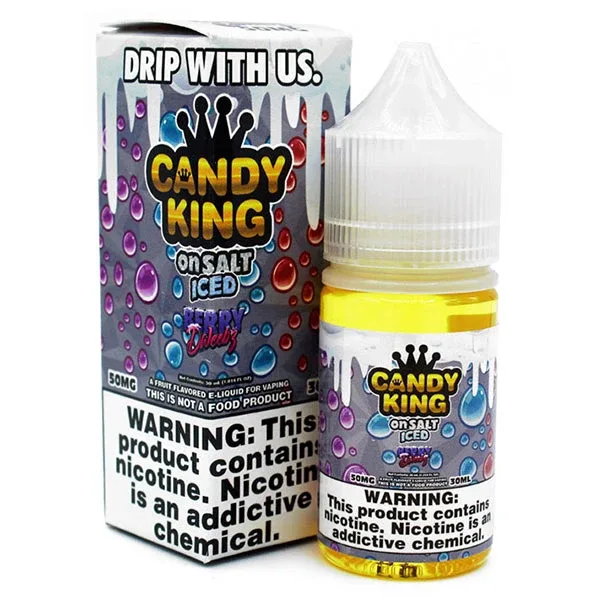 ICED Berry Dweebz - 50mg - Candy King On Salt - 30mL