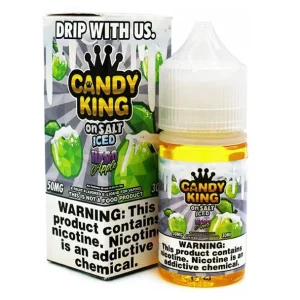 ICED Hard Apple - 50mg - Candy King On Salt - 30mL