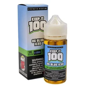 ICED OG Blue - 3mg - Keep It 100 - 100mL