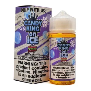 ICED Strawberry Watermelon Bubblegum 3mg Candy King - 100mL