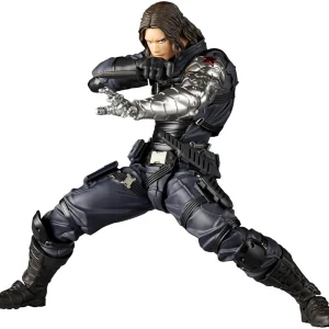 Kaiyodo Amazing Yamaguchi Bucky Barnes Winter Soldier Revoltech Figure
