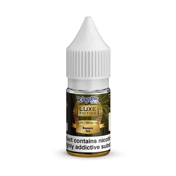 Kingston Salt Luxe Edition E-Liquids Nic Salt-10ml – (BOX OF 10)
