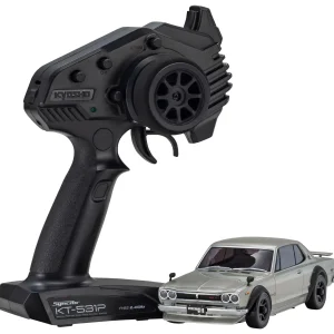 Kyosho Mr04Rwd Electric RC Skyline GT-R Silver 2WD 32359S