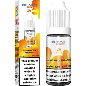 Mango peach pineapple Hayati Pro Max Nic Salts e-liquid 10ml