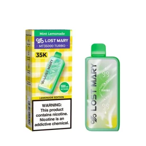 Mint Lemonade Lost Mary MT35000 Turbo