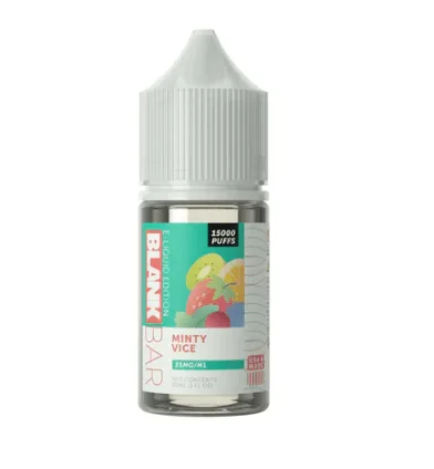 Minty Vice By Blank Bar Salt E-Liquid 30ML