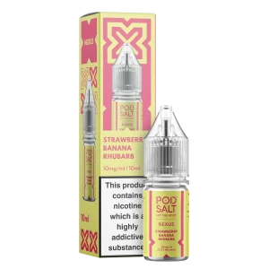 Nexus Strawberry Banana Rhubarb 10ml Nicotine Salt E-Liquid