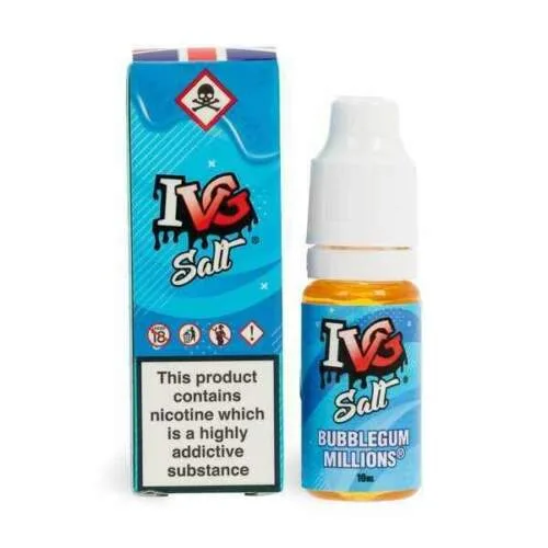 Nic Salt By IVG All Flavors | 50/50-VG/PG | 10mg, 20mg | Pack of 10x 10ml - Image 2