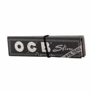 OCB Premium Black Slim Papers + Filters