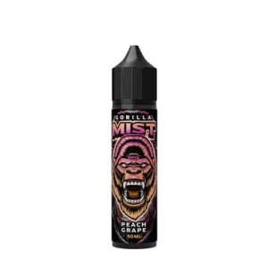 PEACH GRAPE 50ML E LIQUID GORILLA MIST