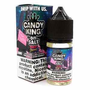 Pink Squares - 50mg - Candy King Salt - 30mL