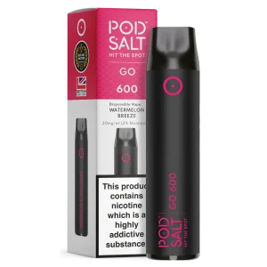 Pod Salt GO 600 Watermelon Breeze Disposable Device