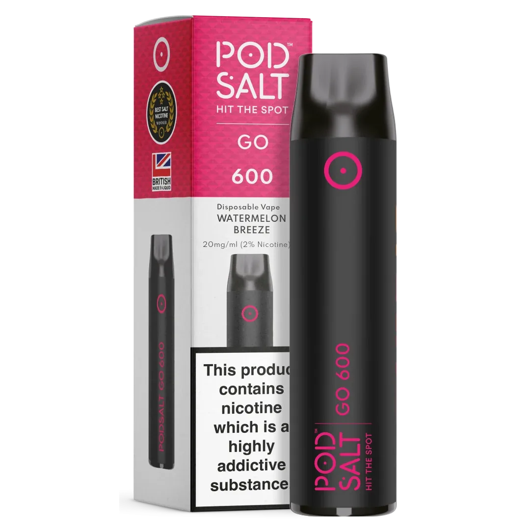 Pod Salt GO 600 Watermelon Breeze Disposable Device